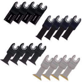 Quick Release 16 Piece Universal Bi-Metal Blade Tetralogy 46341870