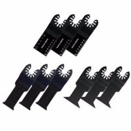 Quick Release 9 Piece Universal Bi-Metal Blade Trilogy 53616767